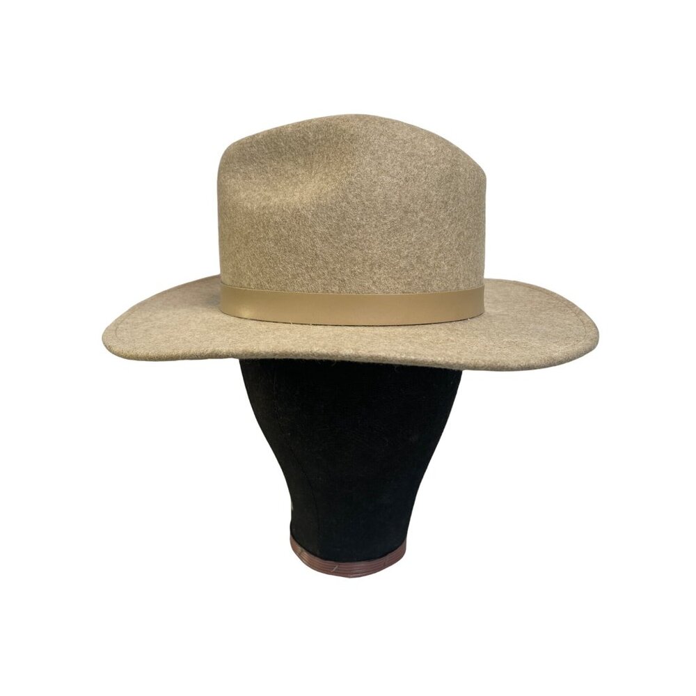 Lack of Color Australia THE MACK Hat Wool Fedora Light Tan Sz S/55 cm - Picture 5 of 10